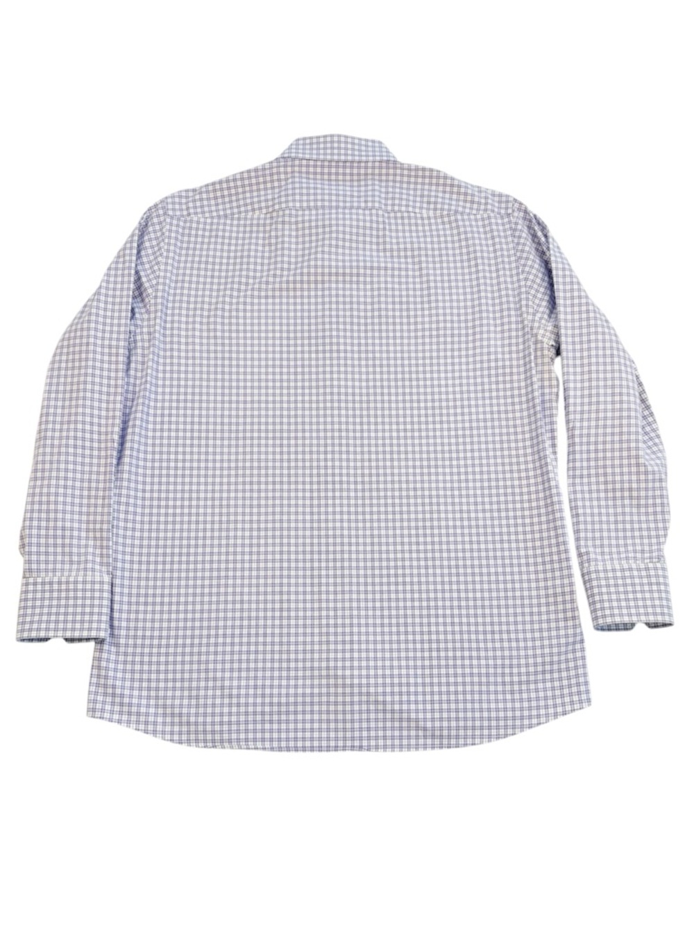 HUGO BOSS Regular Fit Purple Plaid Button Down Shirt Mens 16.5R Cotton - Picture 2 of 8